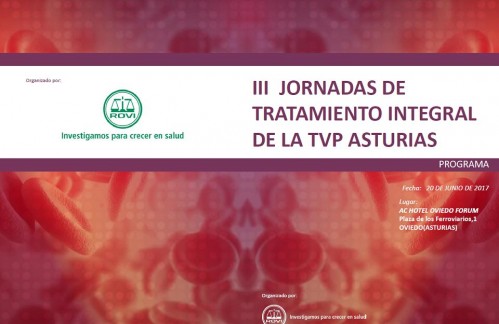III Jornadas sobre tratamiento integral de la TVP en Asturias